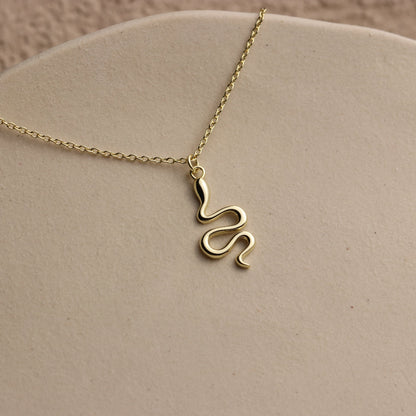 Snake Pendant - La Lovely Vintage 