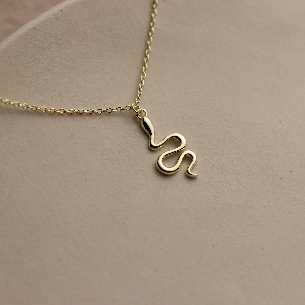 Snake Pendant - La Lovely Vintage 