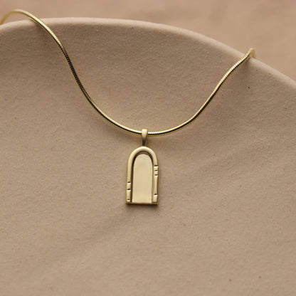 Portal Pathway Arch Necklace - La Lovely Vintage 