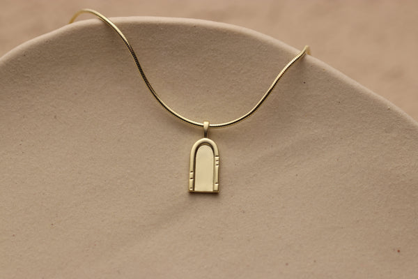 Portal Pathway Arch Necklace By La Lovely