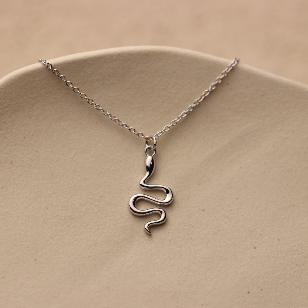 Snake Pendant - La Lovely Vintage 