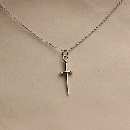 Mini Dagger Sword Necklace - La Lovely Vintage 