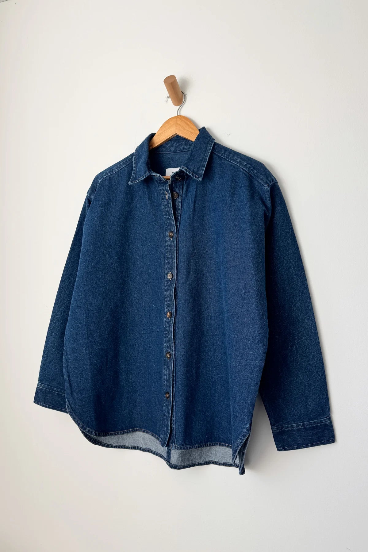 Le Bon Shoppe - Owen Dark Denim Shirt - La Lovely Vintage 