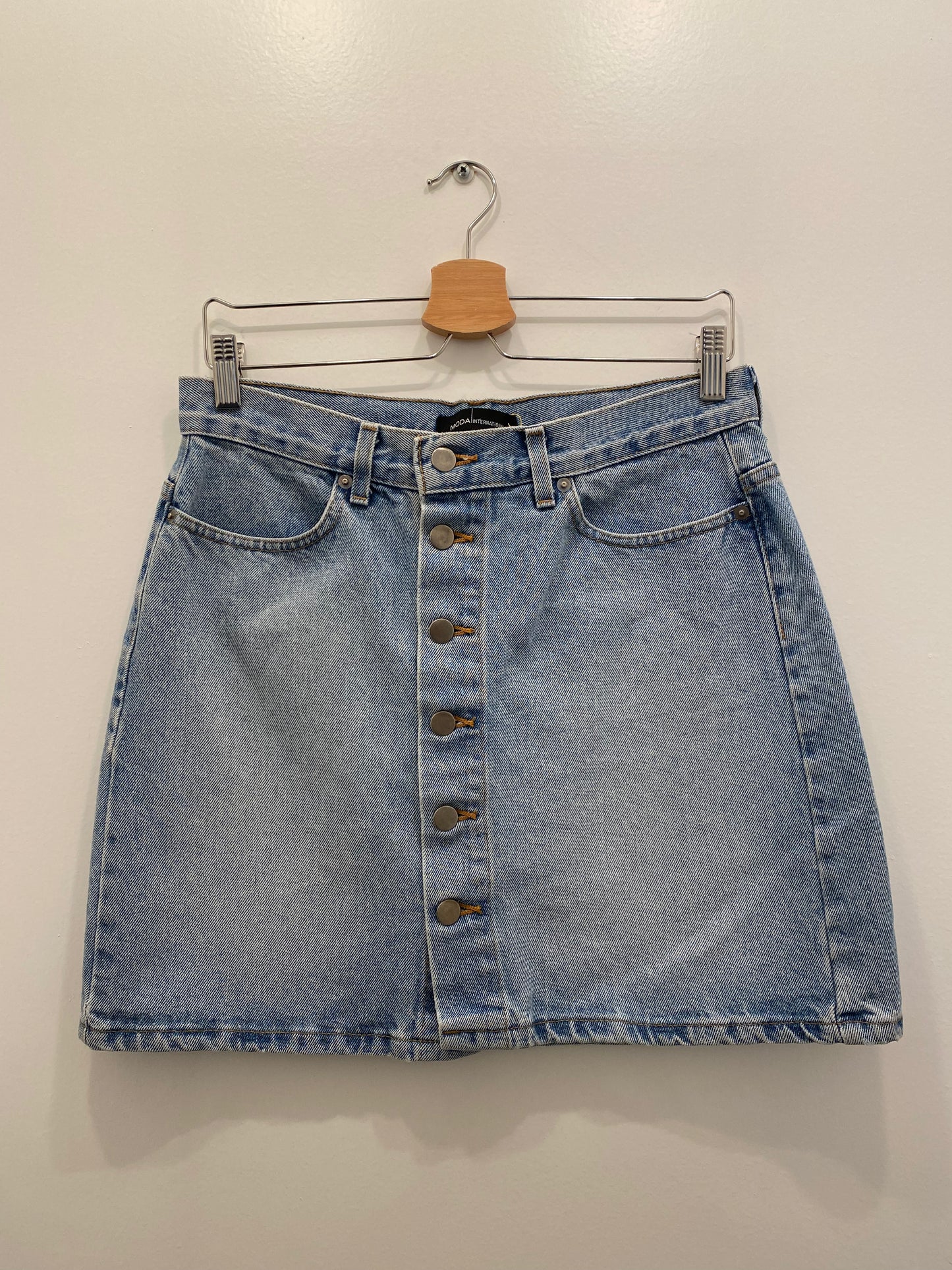 Vintage Y2K denim mini skirt - La Lovely Vintage 