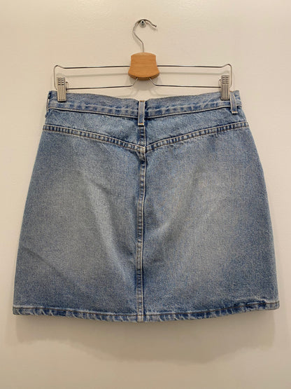 Vintage Y2K denim mini skirt - La Lovely Vintage 