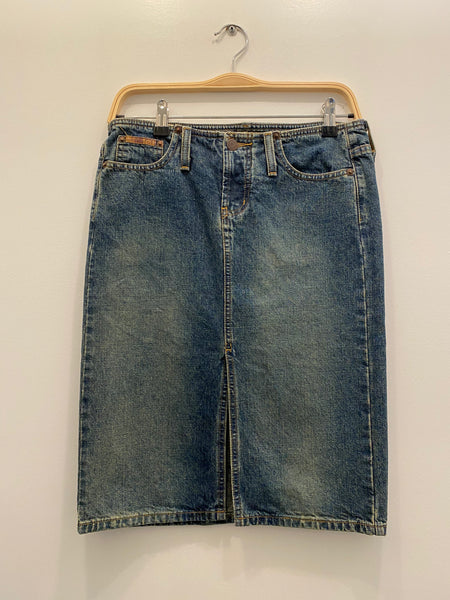 Y2K L.E.I. Denim Midi Skirt
