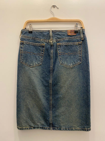 Vintage Y2K L.E.I. Denim Midi Skirt - La Lovely Vintage 
