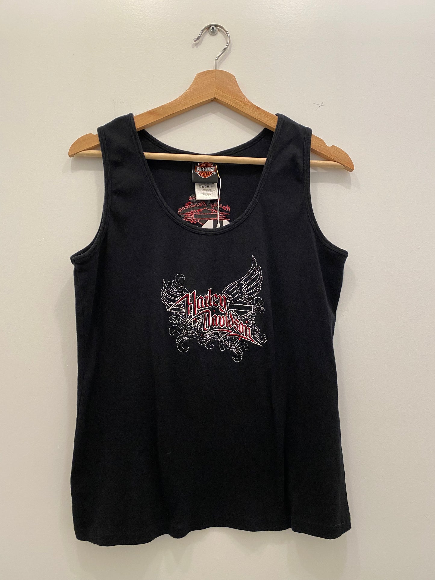 Vintage Y2K black Harley Davidson tank top