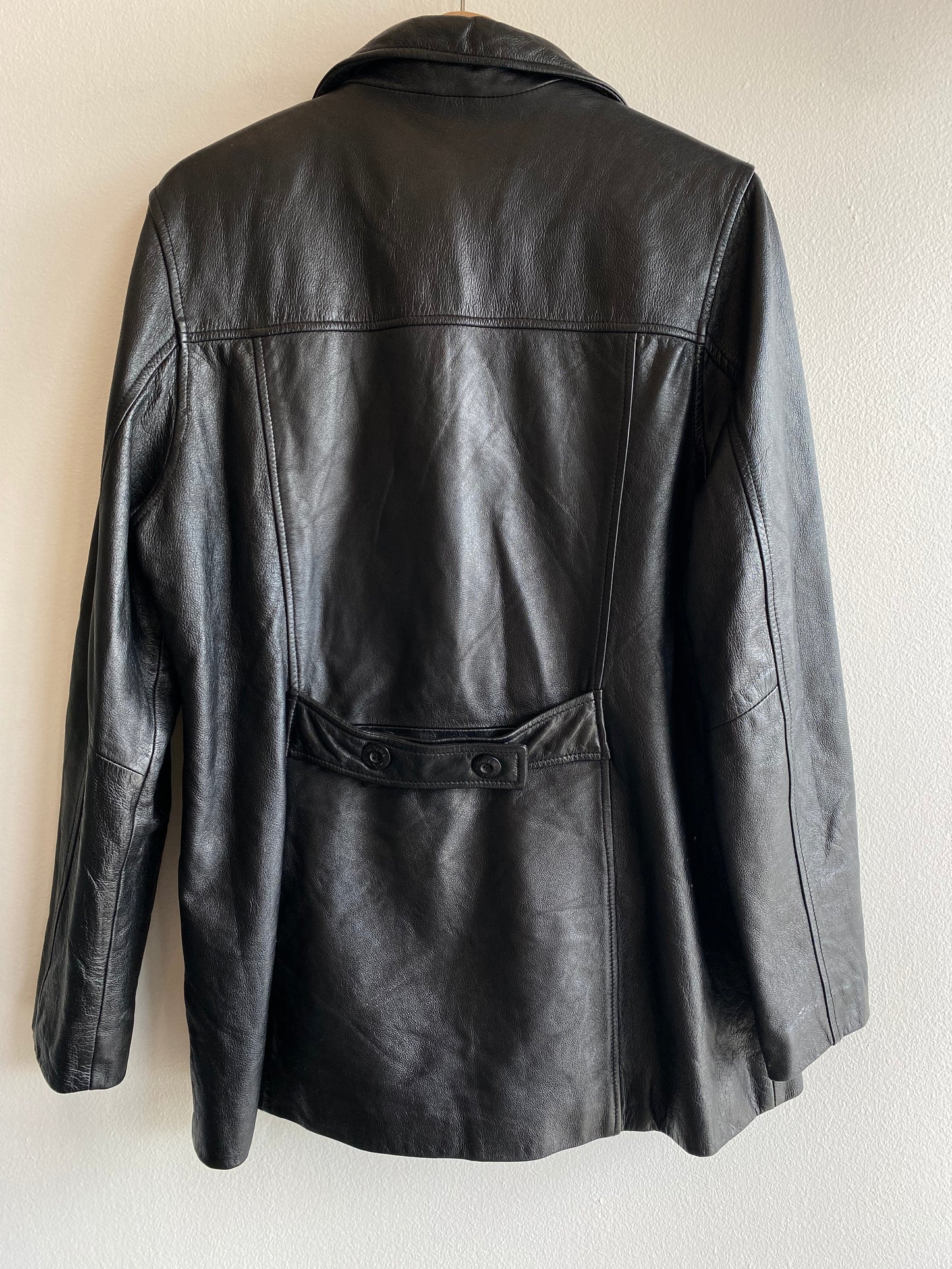 Vintage 90's Maxima Wilsons Black Leather Jacket