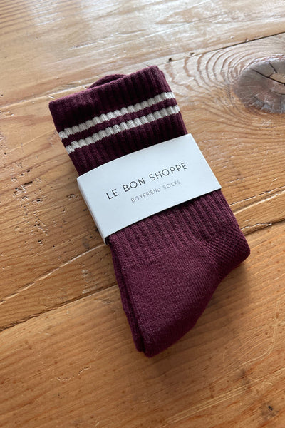 Le Bon Shoppe - Boyfriend Socks - La Lovely Vintage 