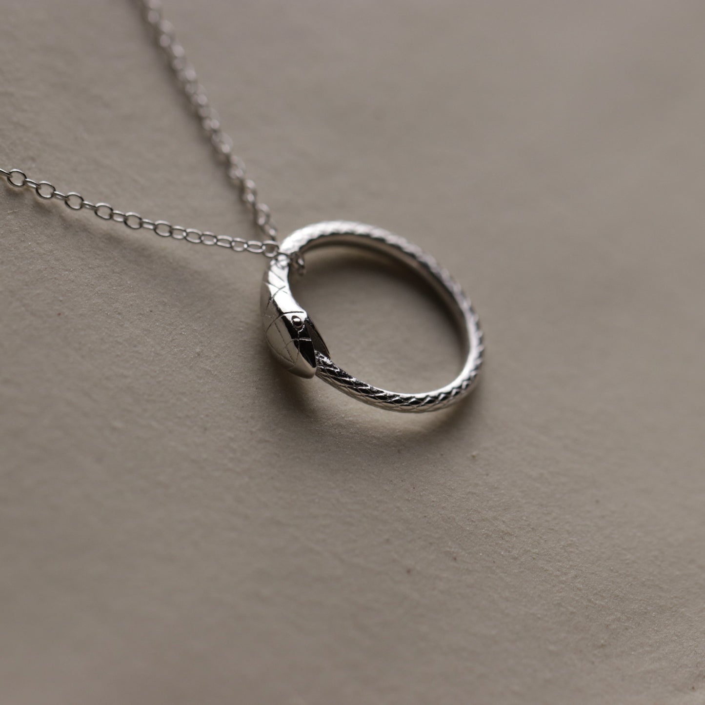Ouroboros Snake Necklace - La Lovely Vintage 