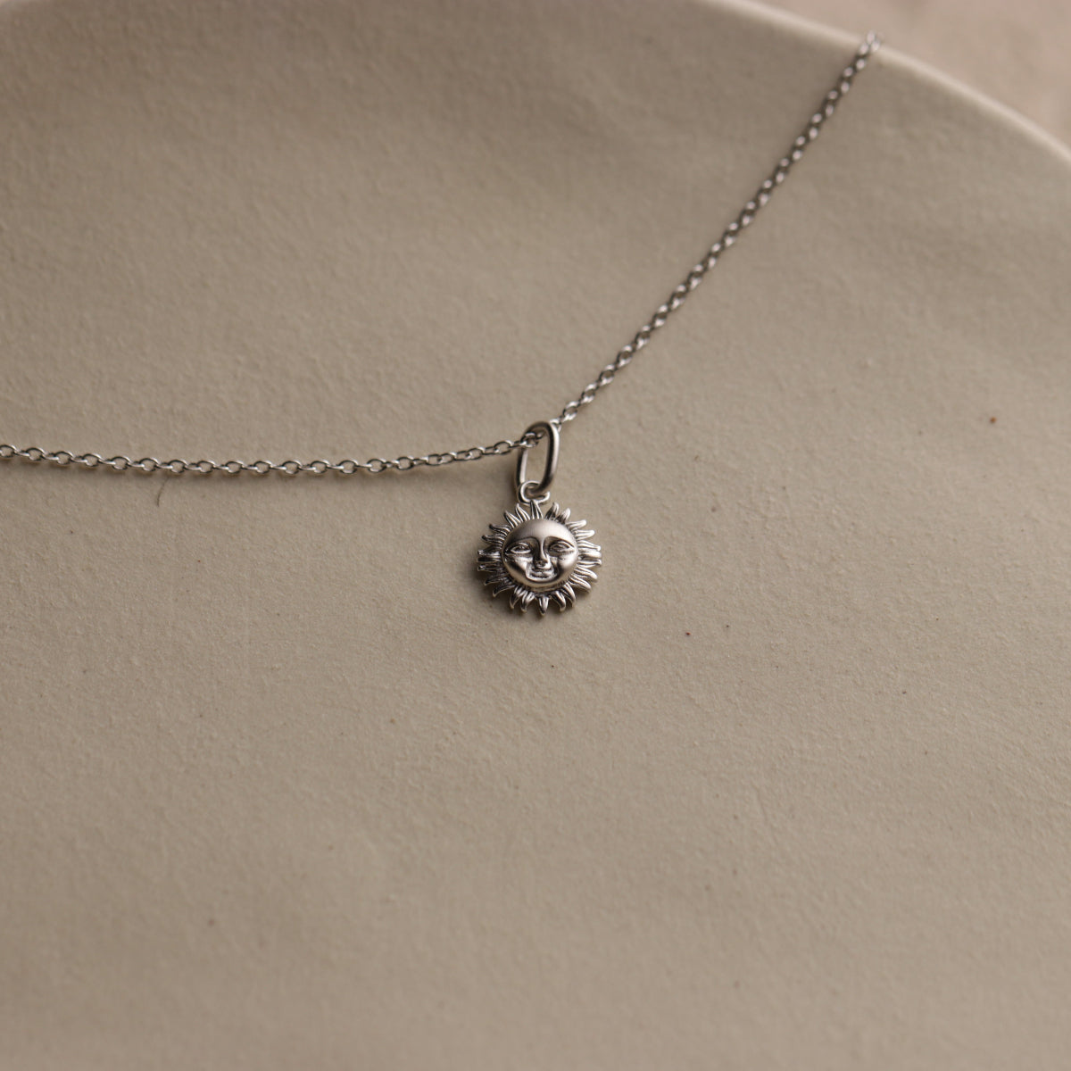Sun Man Necklace by La Lovely - La Lovely Vintage 