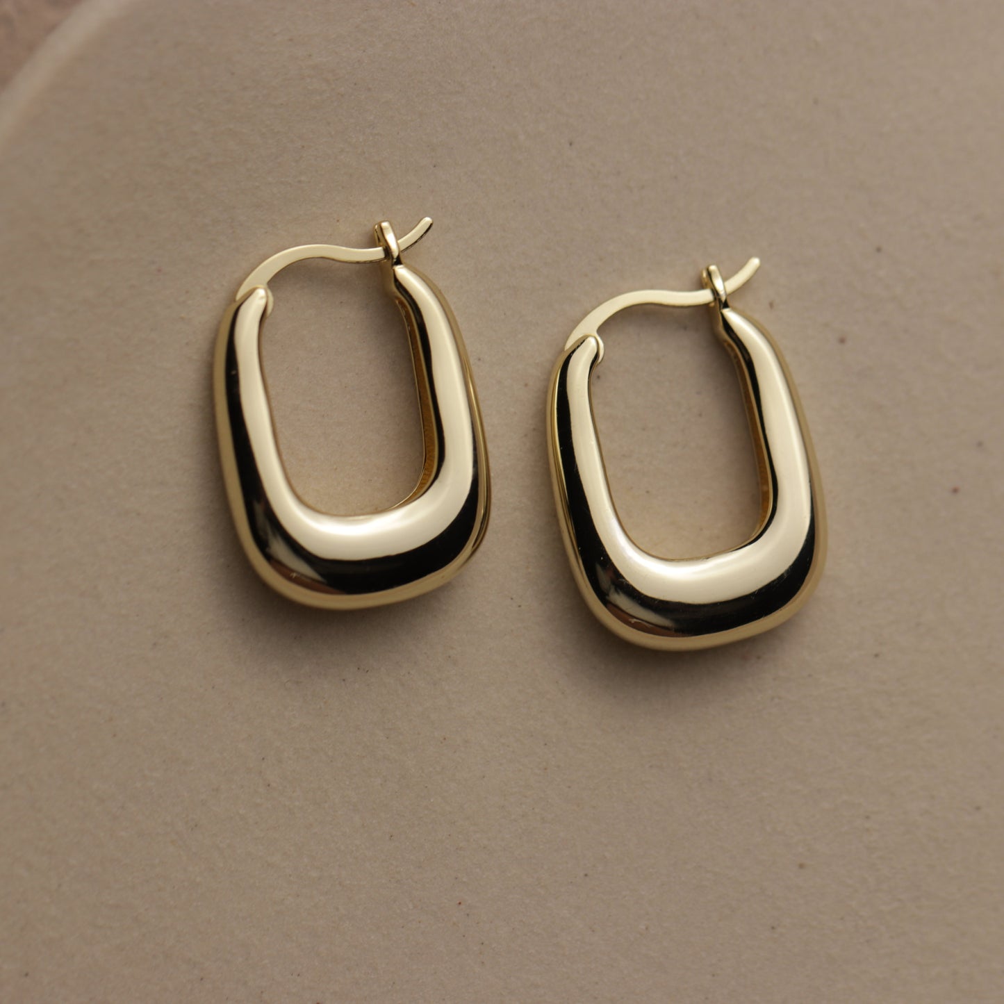 Dome Hoops - La Lovely Vintage 