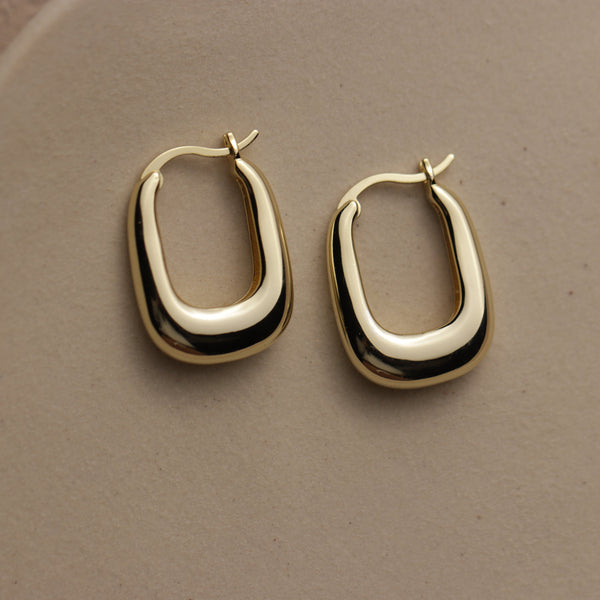 Dome Bubble Hoops By La Lovely