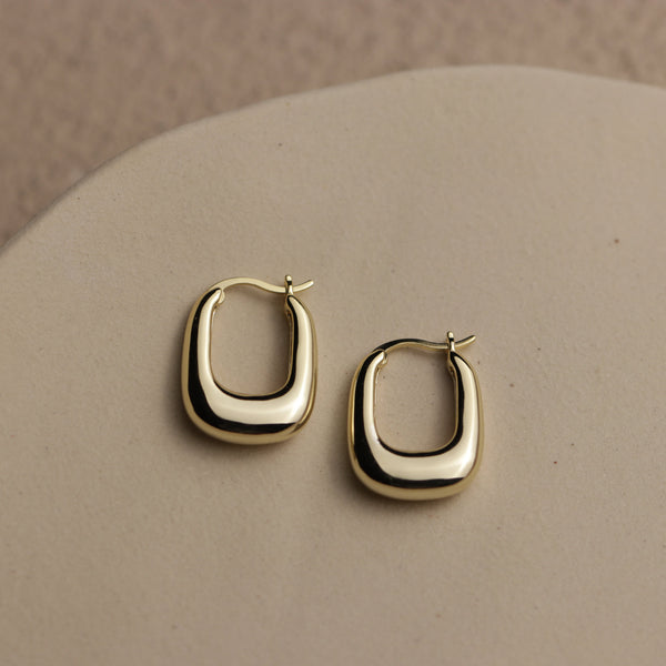 Dome Bubble Hoops By La Lovely