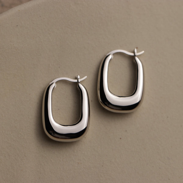 Dome Bubble Hoops By La Lovely