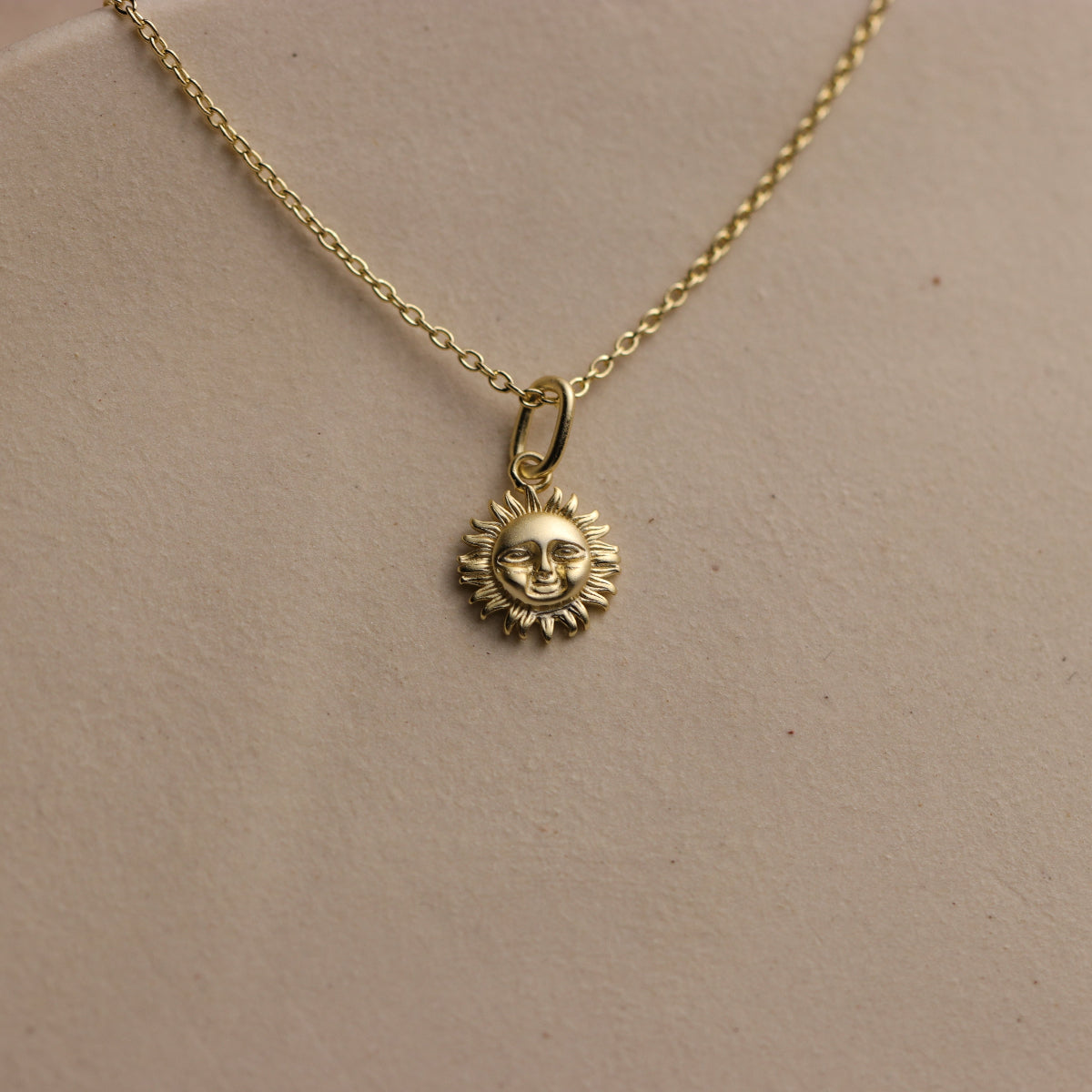 Sun Man Necklace by La Lovely - La Lovely Vintage 