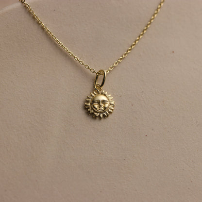 Sun Man Necklace by La Lovely - La Lovely Vintage 