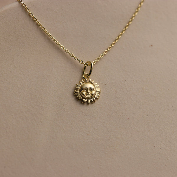 Sun Man Necklace by La Lovely - La Lovely Vintage 