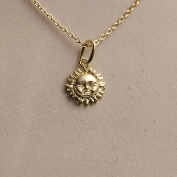 Sun Man Necklace by La Lovely - La Lovely Vintage 