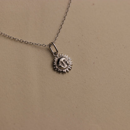 Sun Man Necklace by La Lovely - La Lovely Vintage 