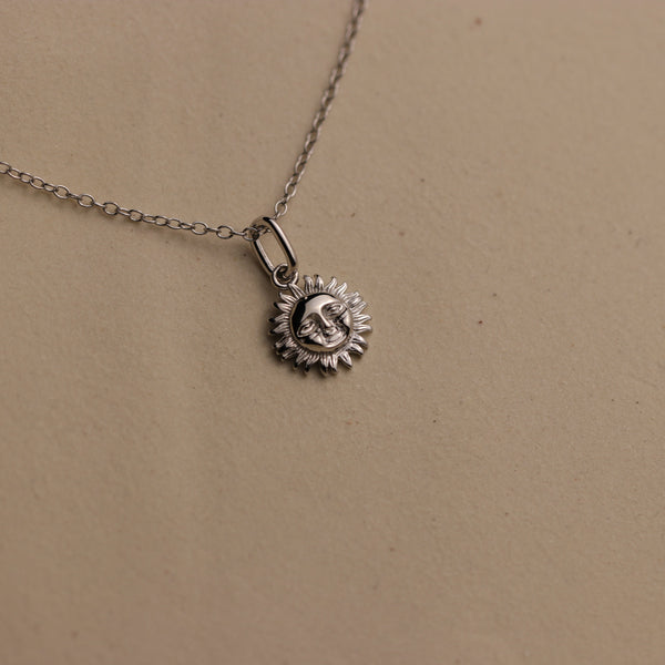 Sun Man Necklace by La Lovely - La Lovely Vintage 