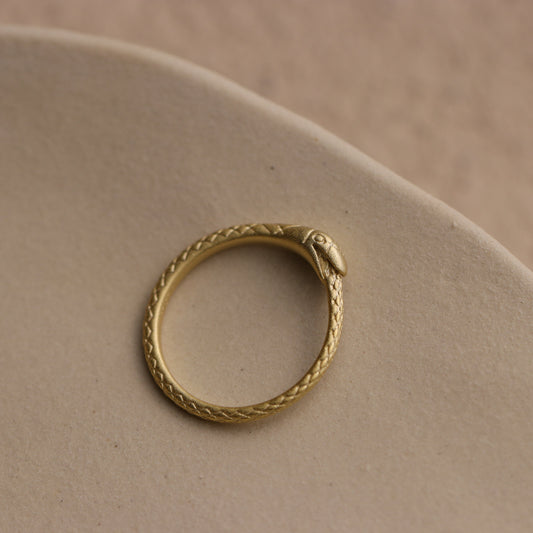 Ouroboros Snake Ring - La Lovely Vintage 
