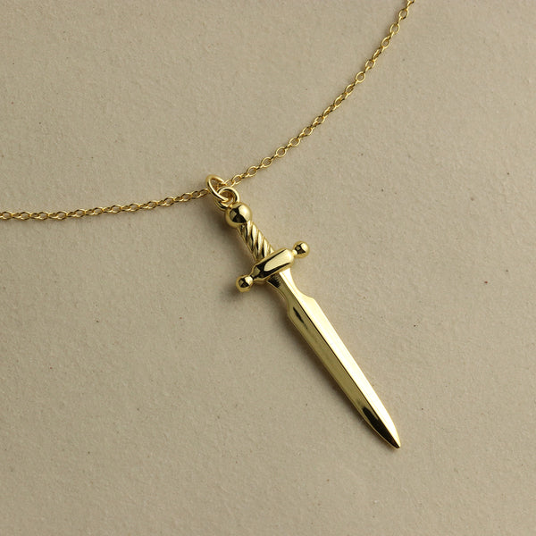 Adjustable Dagger Sword Necklace - La Lovely Vintage 