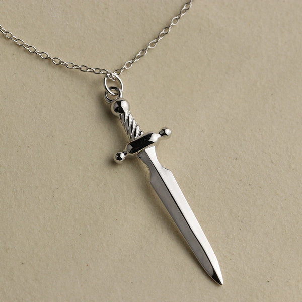Adjustable Dagger Sword Necklace - La Lovely Vintage 
