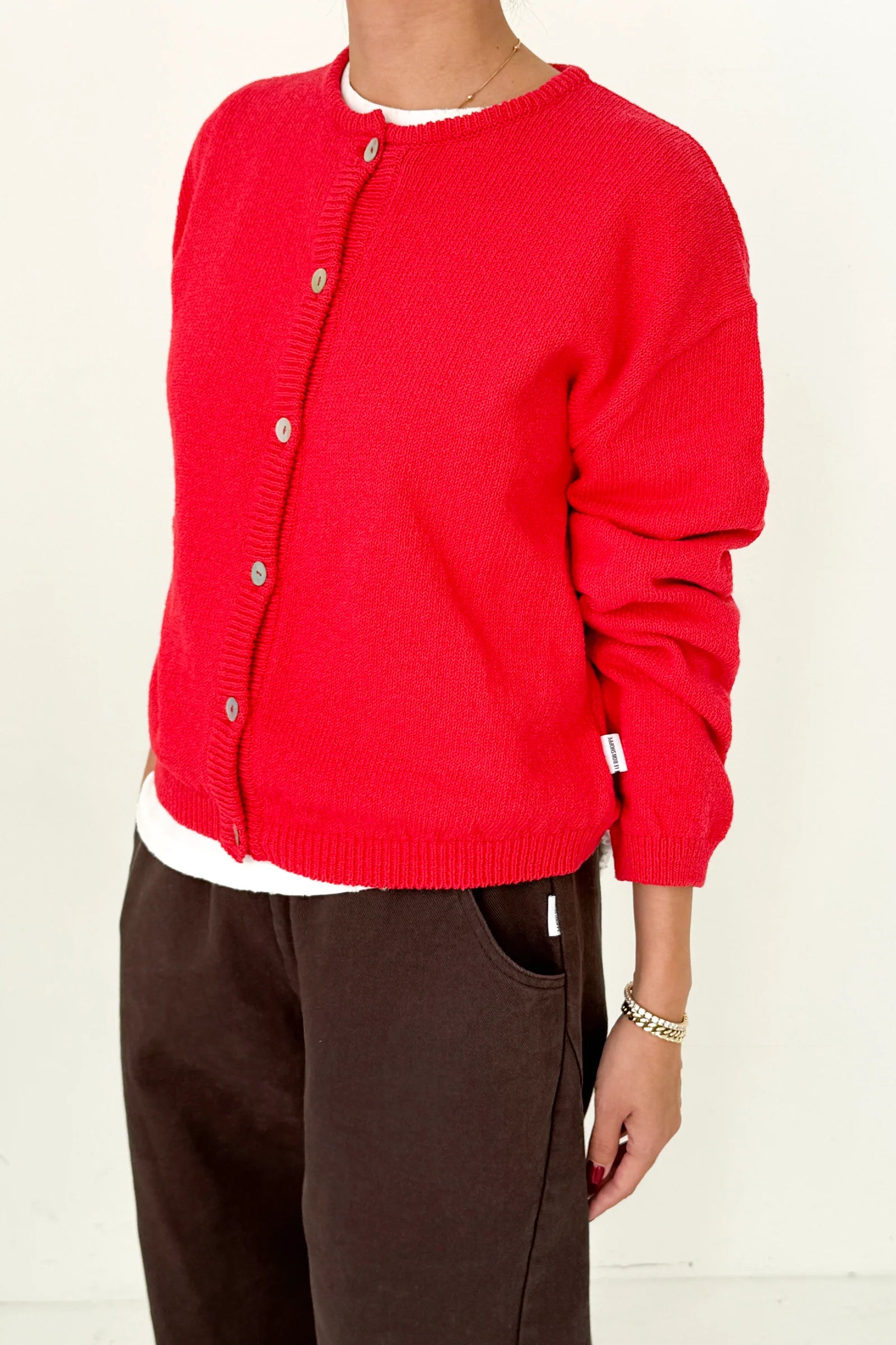 Le Bon Shoppe - Leila Cotton Cardigan - La Lovely Vintage 