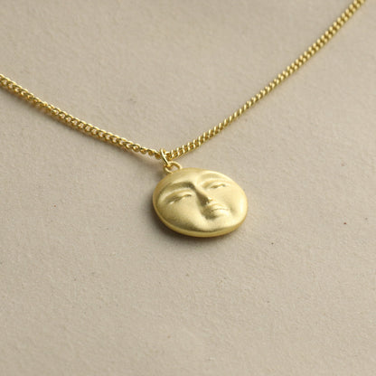 Moon Man Necklace - La Lovely Vintage 