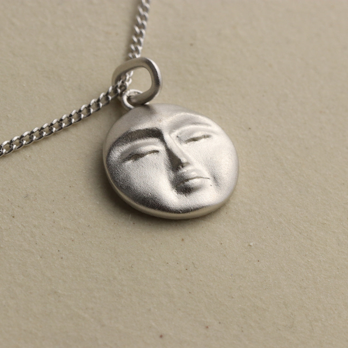 Moon Man Necklace - La Lovely Vintage 
