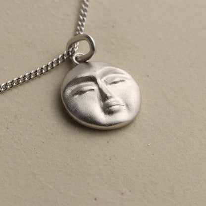 Moon Man Necklace - La Lovely Vintage 