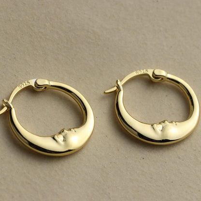 Moon Hoops - La Lovely Vintage 