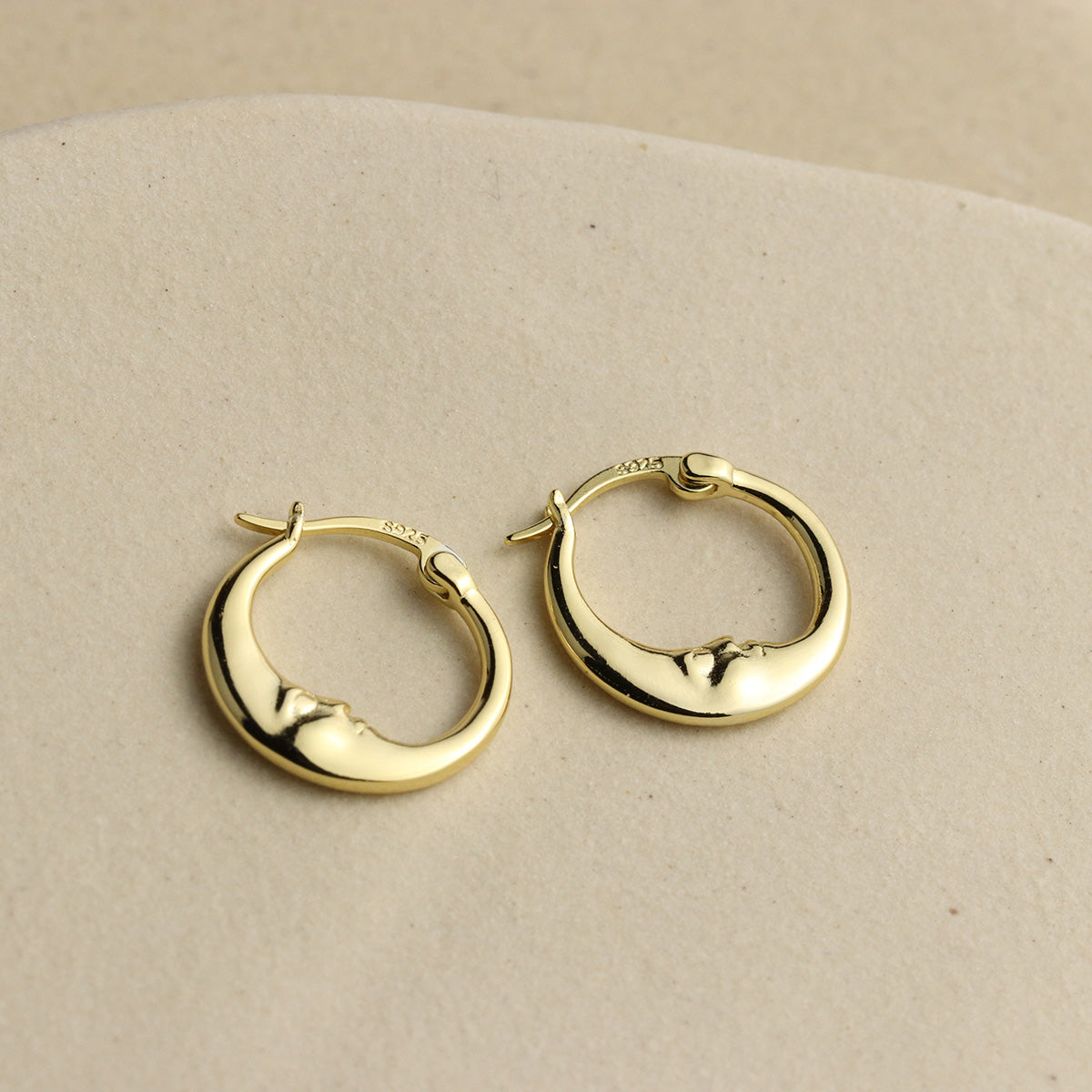 Moon Hoops - La Lovely Vintage 