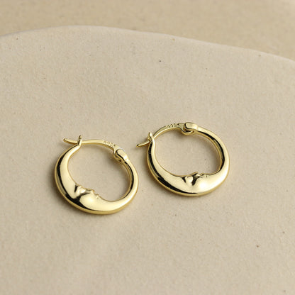 Moon Hoops - La Lovely Vintage 