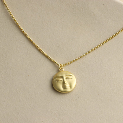 Moon Man Necklace - La Lovely Vintage 