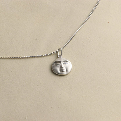 Moon Man Necklace - La Lovely Vintage 