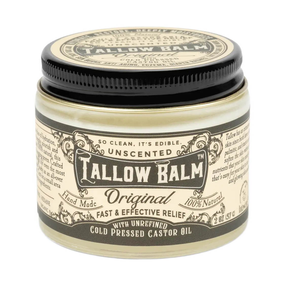 Roots & Leaves - Tallow Balm with Hemp Seed Oil - La Lovely Vintage 