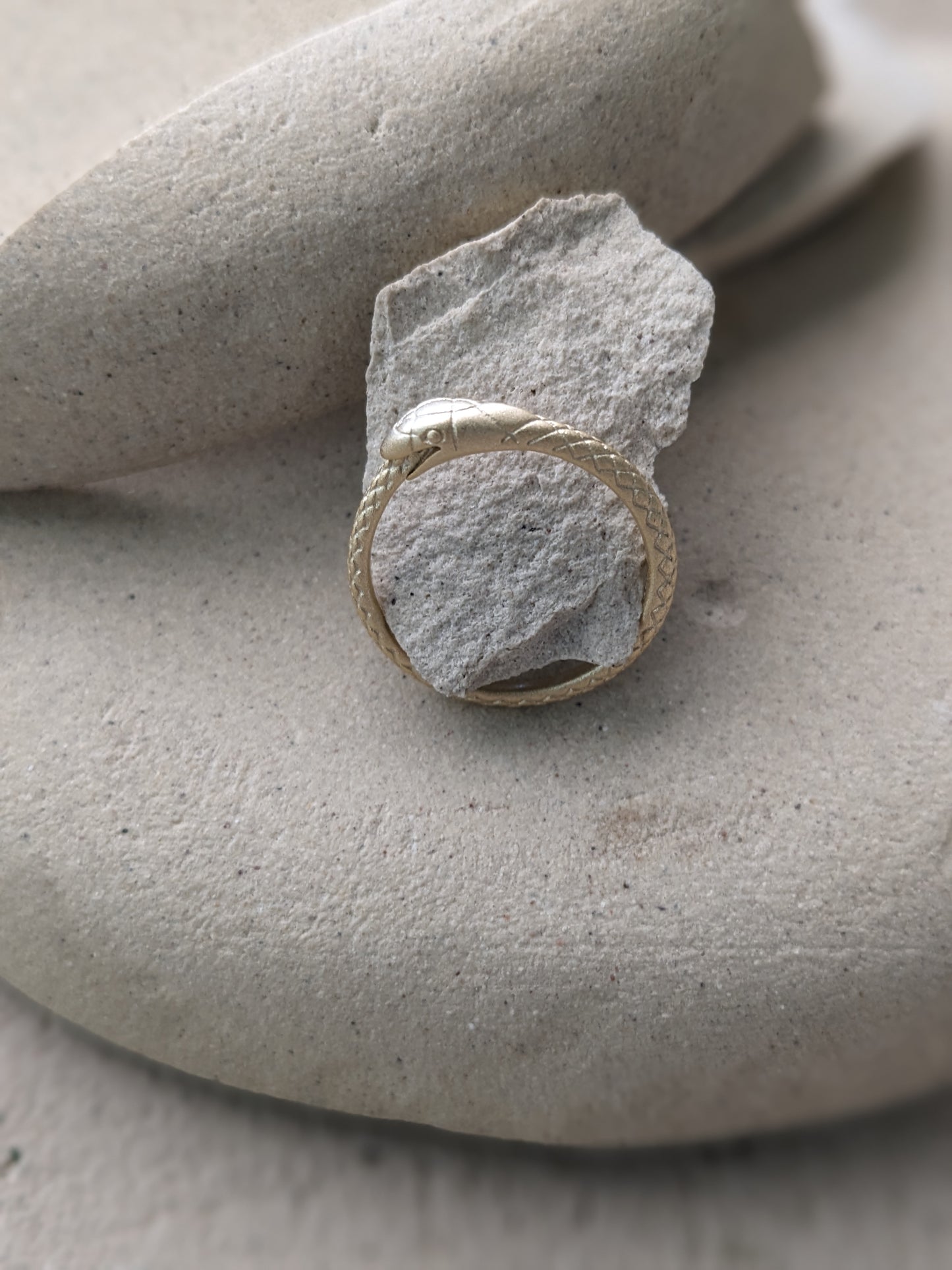 Ouroboros Snake Ring - La Lovely Vintage 