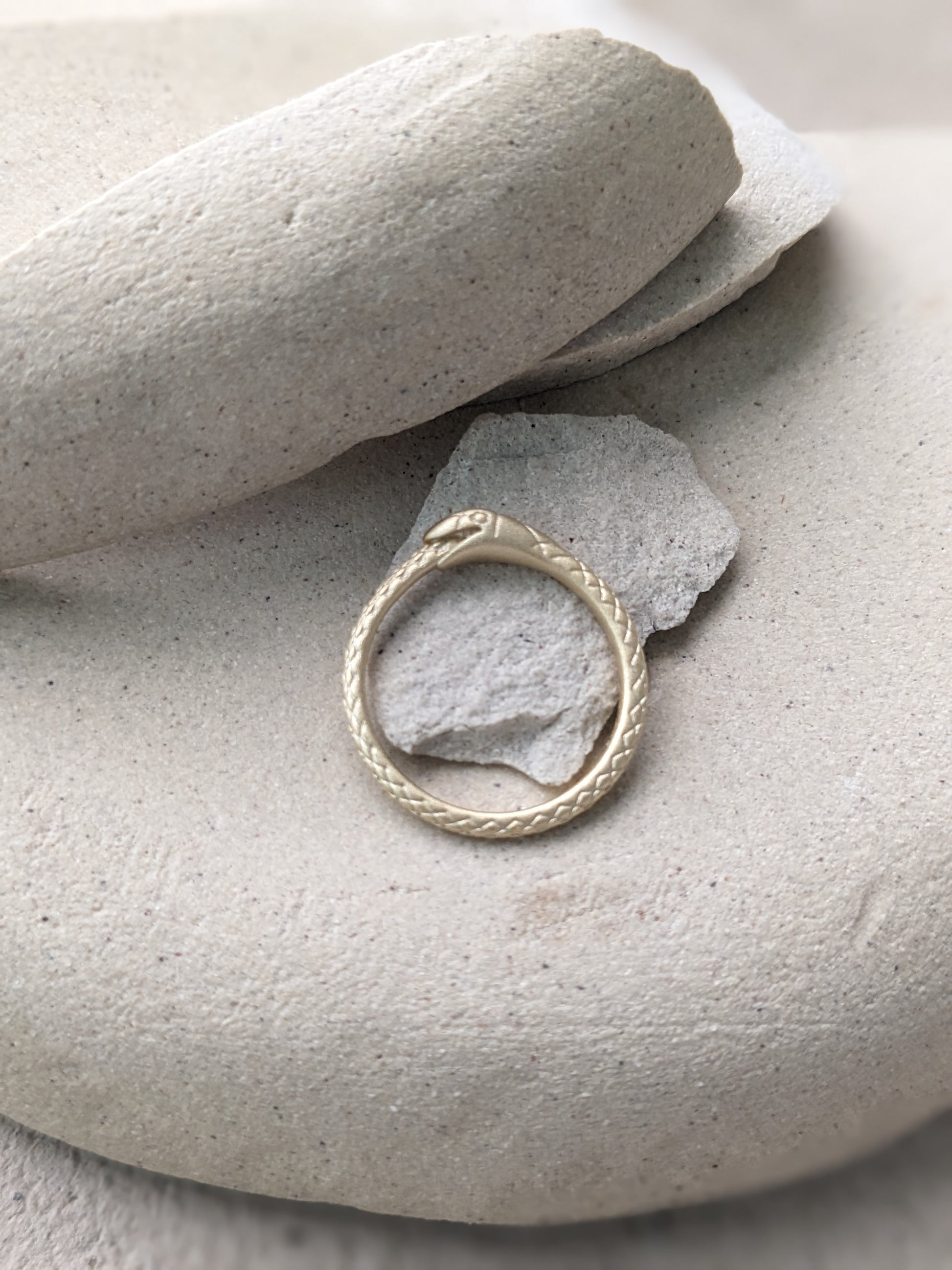 Ouroboros Snake Ring - La Lovely Vintage 