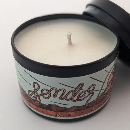 N.E.W. - 4 oz Travel Candle - La Lovely Vintage 