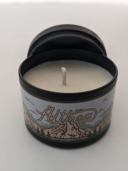 N.E.W. - 4 oz Travel Candle - La Lovely Vintage 