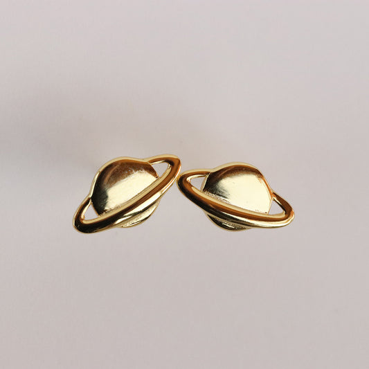 Saturn Stud Earrings By La Lovely - La Lovely Vintage 