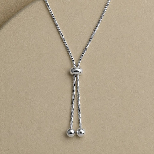 Adjustable Box Chain Bolo - La Lovely Vintage 