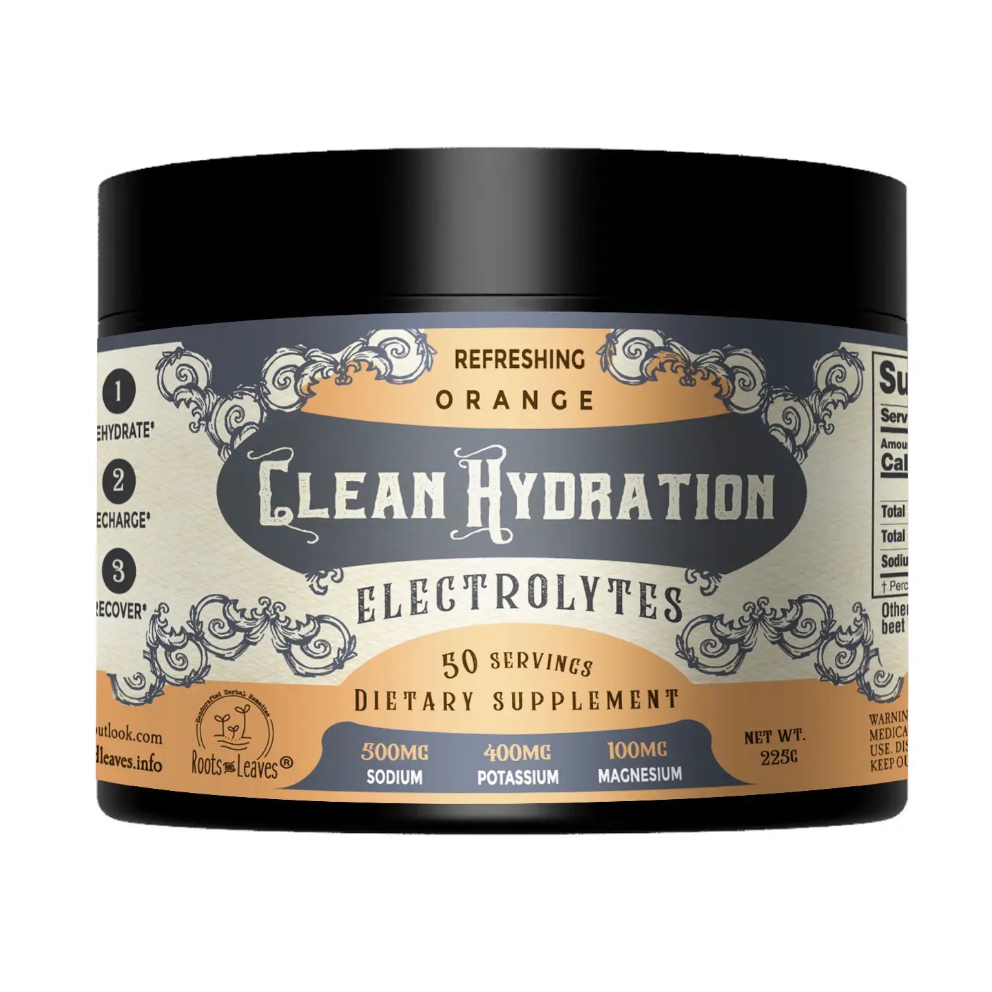 Roots and Leaves - Clean Hydration Electrolytes - La Lovely Vintage 