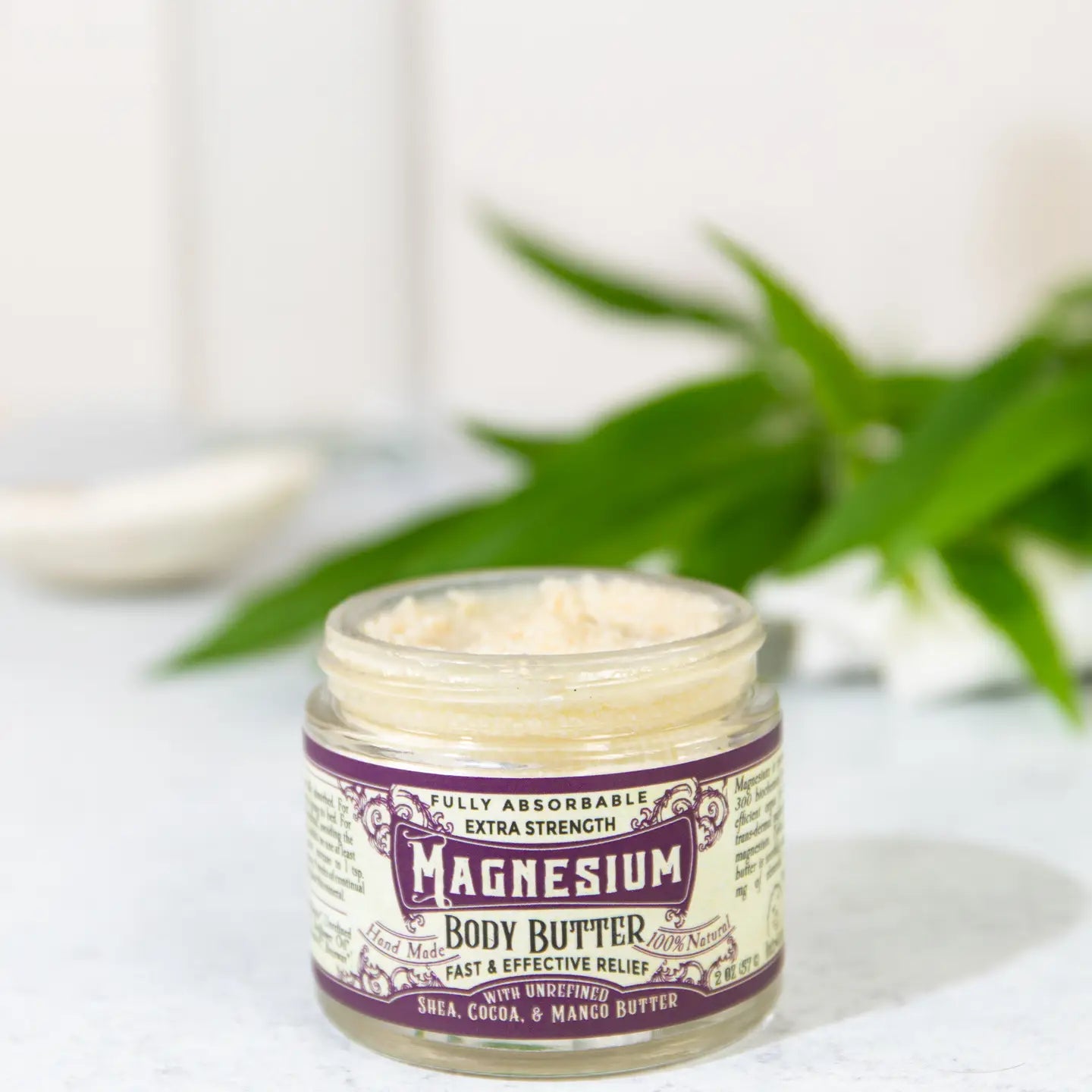 Roots & Leaves - Magnesium Body Butter - La Lovely Vintage 