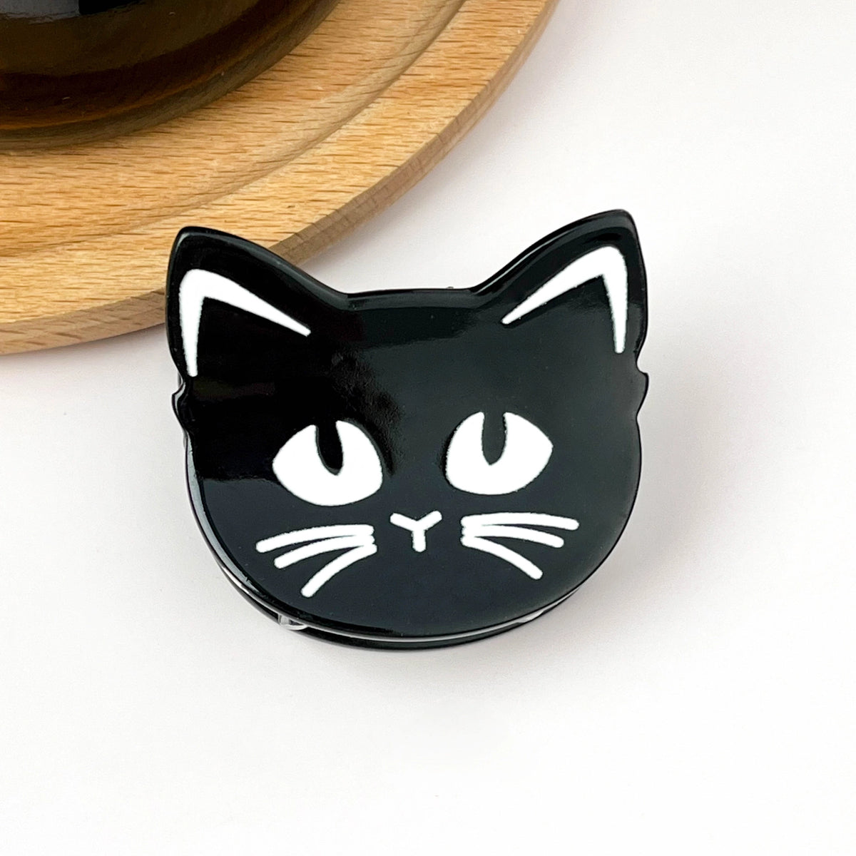 Small Black Cat Claw Clip - La Lovely Vintage 