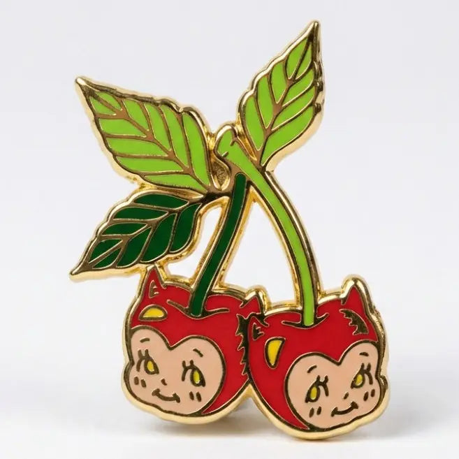 Strike Gently - Enamel Pin - La Lovely Vintage 