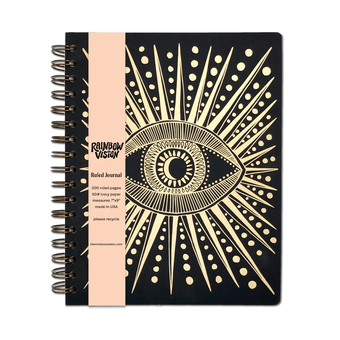 The Rainbow Vision - Seeing Eye Journal - La Lovely Vintage 